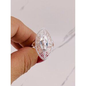 ❤️ 925 Sterling silver ring women Saint Jude - San Judas Size 7